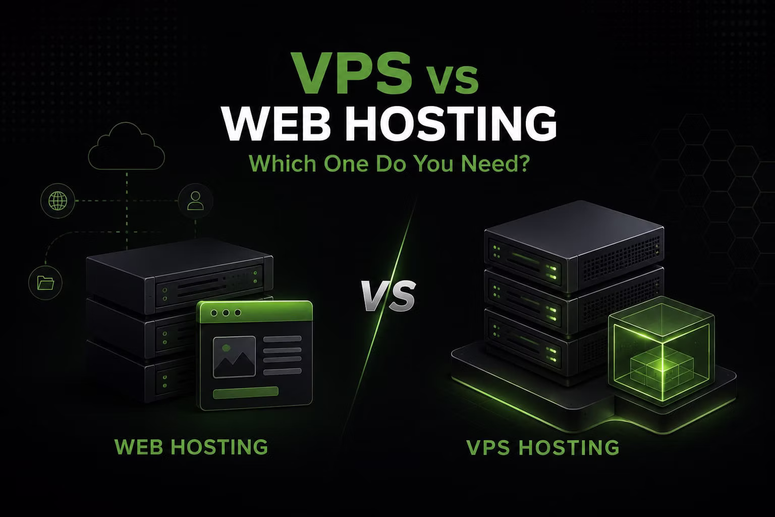 VPS ili web hosting: sto vam je potrebno?