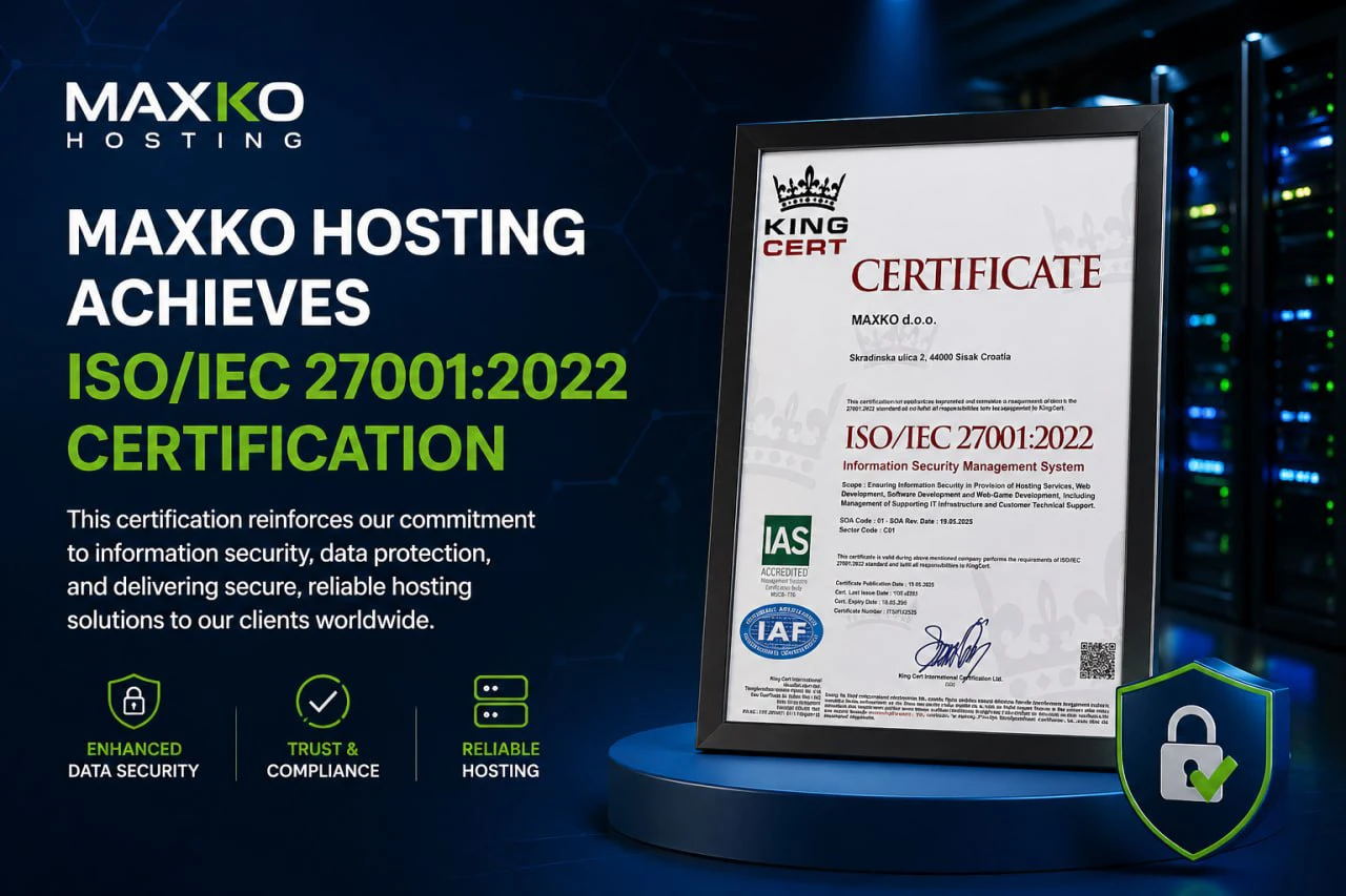 ISO/IEC 27001 Certifikat za Informacijsku Sigurnost